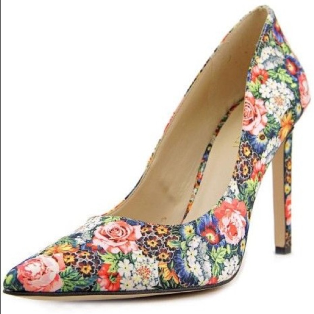 Nine West Tatiana Floral Pumps
